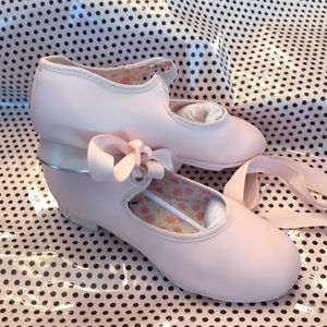PINK Capezio Tap Shoes